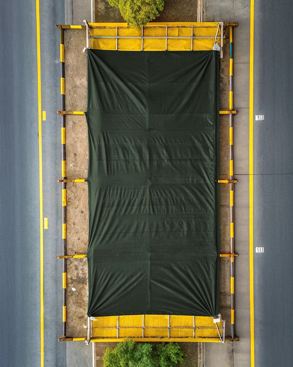 Polyester-Tarpaulin-Gewebe 270 g/m² (693) Dunkelgrün Polyester-Tarpaulin-Gewebe 270 g/m² (693) Dunkelgrün