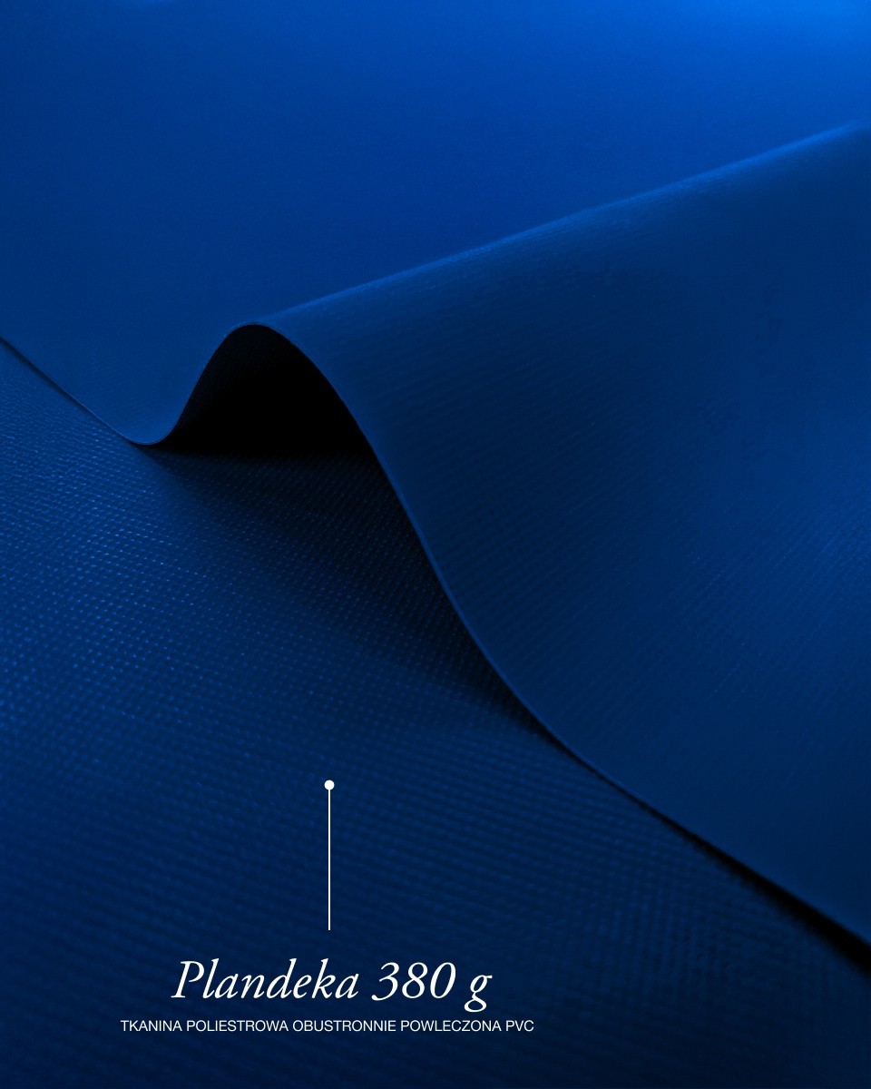 Polyester-Tarpaulin-Gewebe 380 g/m² (115) Kornblumenblau