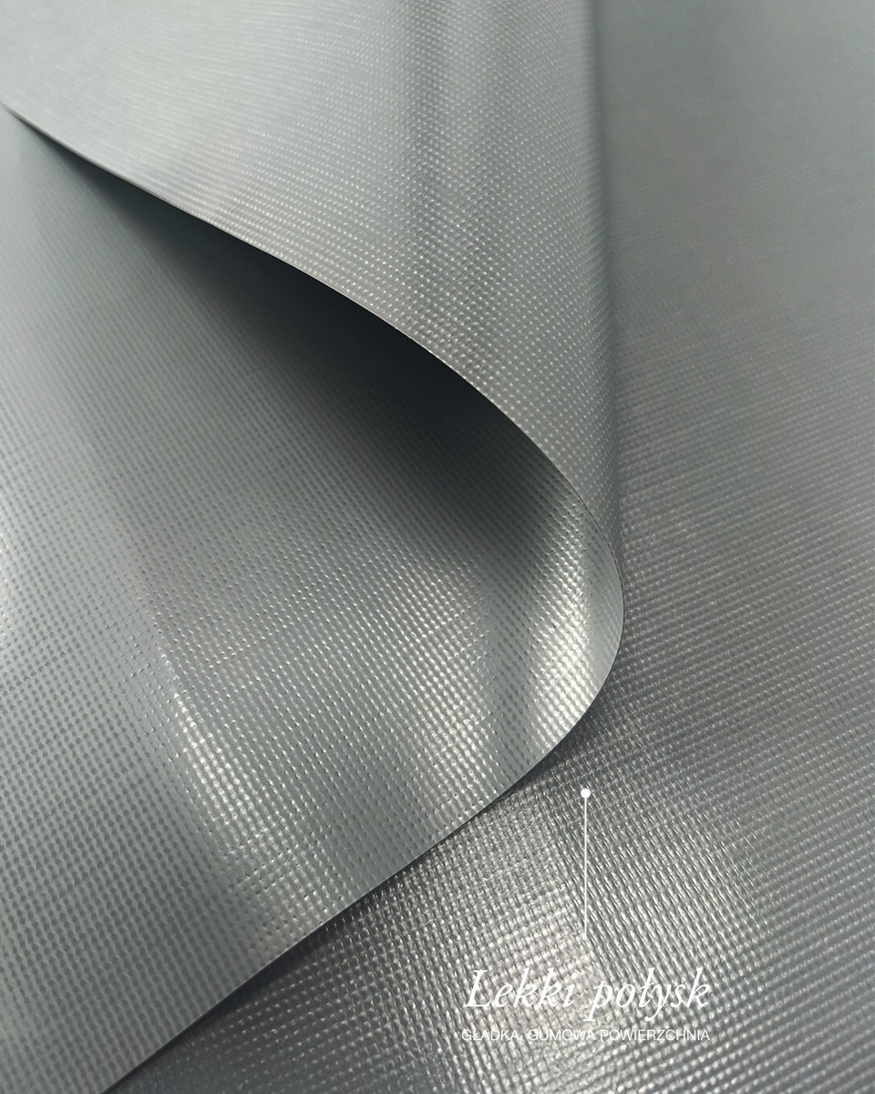 Polyester Tarpaulin Fabric 380 g/m² Reach (134) grey Polyester Tarpaulin Fabric 380 g/m² Reach (134) grey