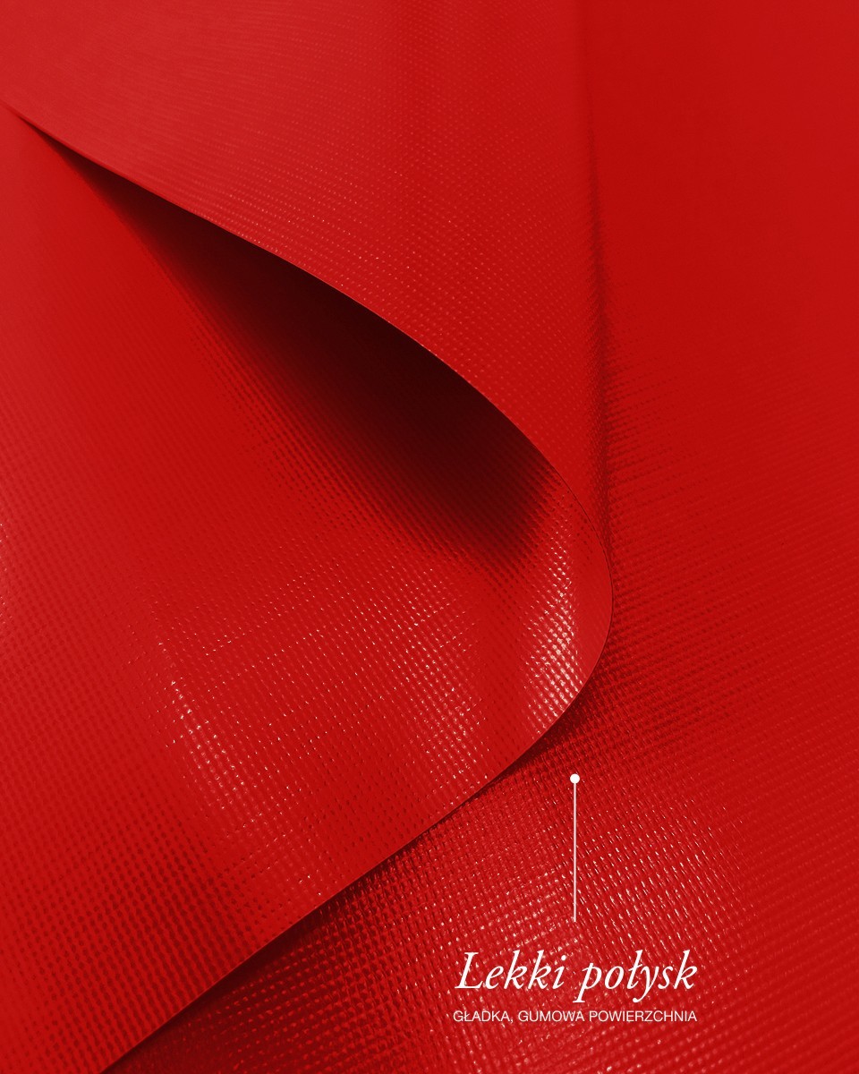 Polyester-Tarpaulin-Gewebe 380 g/m² (620) Rot Polyester-Tarpaulin-Gewebe 380 g/m² (620) Rot