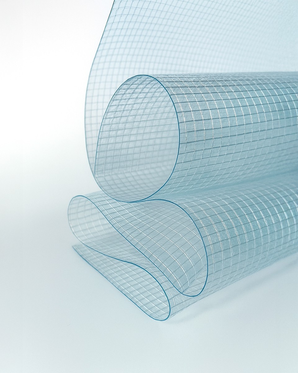 Průhledná vyztužená plachta 0,55 mm Průhledná vyztužená plachta 0,55 mm