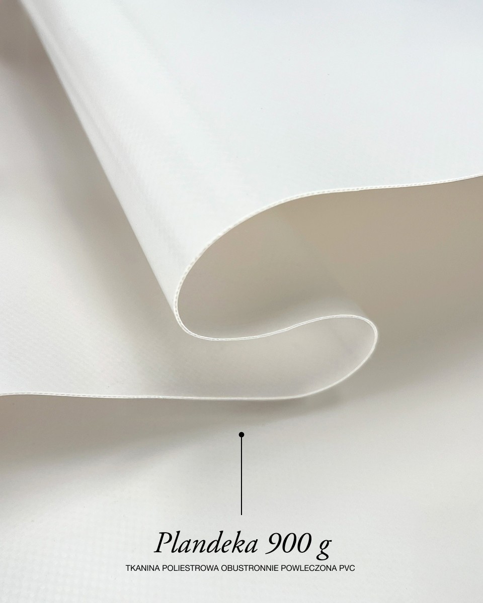 Polyester-Tarpaulin-Gewebe 900 g/m² (501) Weiß Polyester-Tarpaulin-Gewebe 900 g/m² (501) Weiß