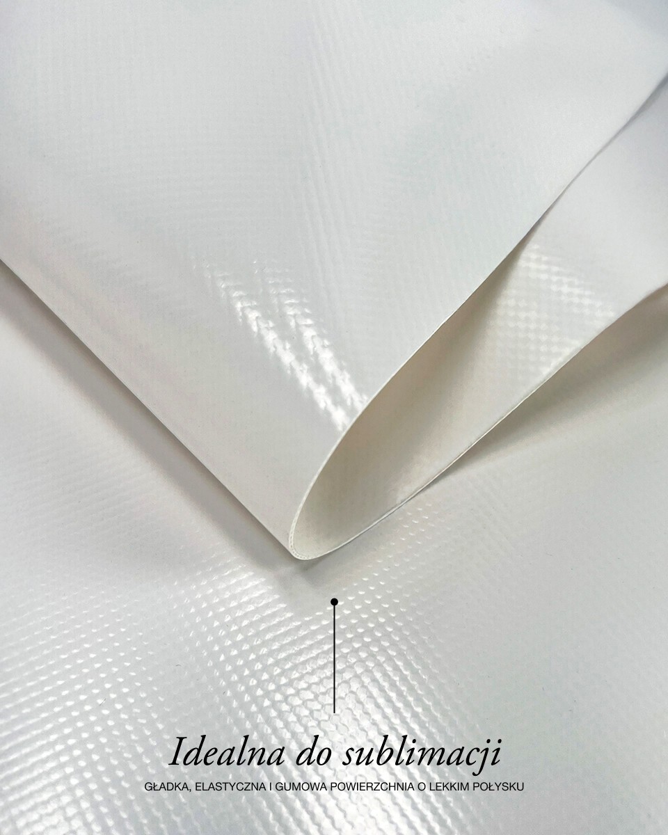 Polyester-Tarpaulin-Gewebe 900 g/m² (501) Weiß Polyester-Tarpaulin-Gewebe 900 g/m² (501) Weiß