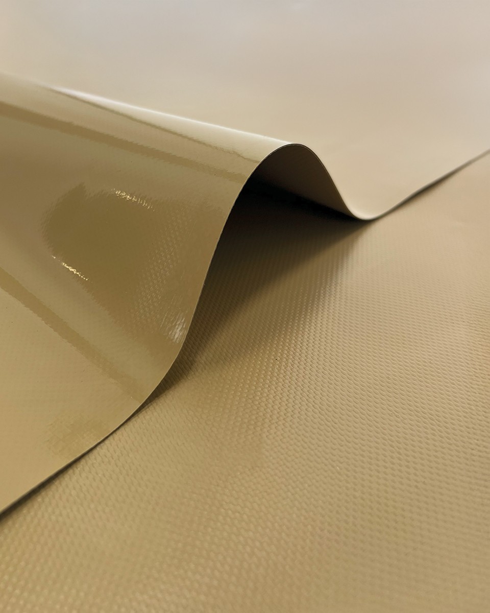 Polyester-Tarpaulin-Gewebe 700 g/m² (885) Beige Polyester-Tarpaulin-Gewebe 700 g/m² (885) Beige