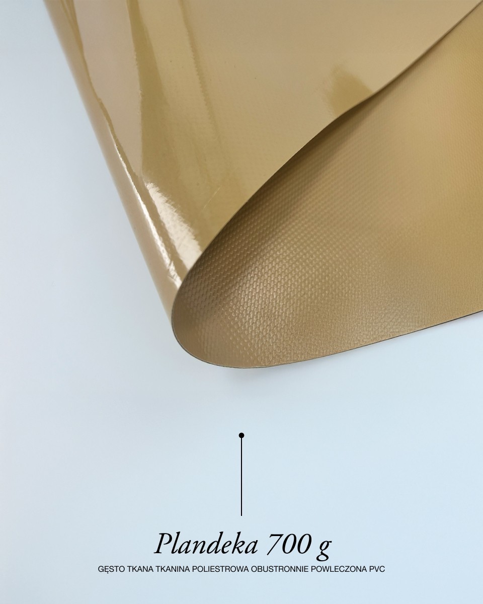 Polyester-Tarpaulin-Gewebe 700 g/m² (885) Beige Polyester-Tarpaulin-Gewebe 700 g/m² (885) Beige