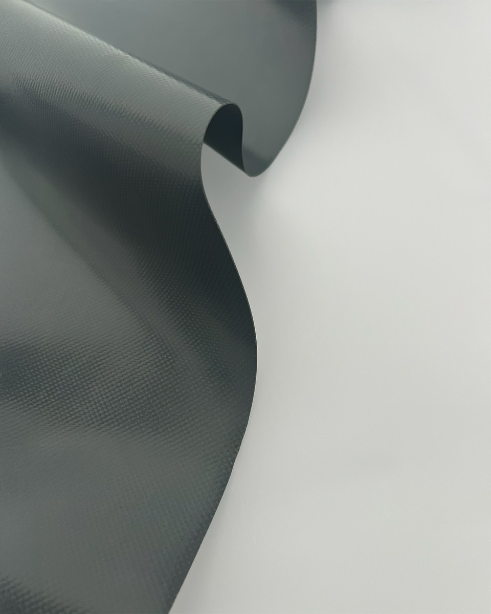 Polyester-Tarpaulin-Gewebe 630 g/m² (301) Dunkelgrau