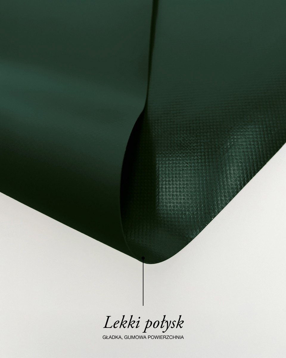 Polyesterová plachtovina tarpaulin 630 g/m² (693) tmavě zelená