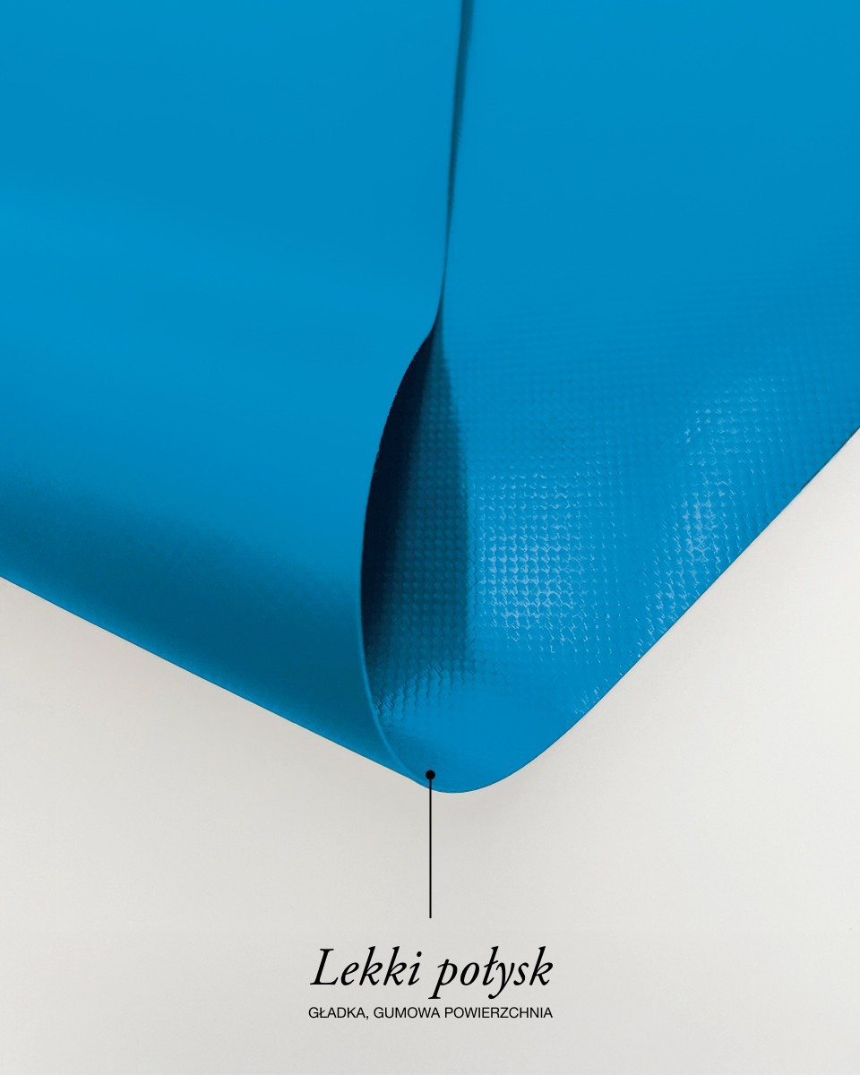 Polyesterová plachtovina tarpaulin 630 g/m² (918) modrá Polyesterová plachtovina tarpaulin 630 g/m² (918) modrá