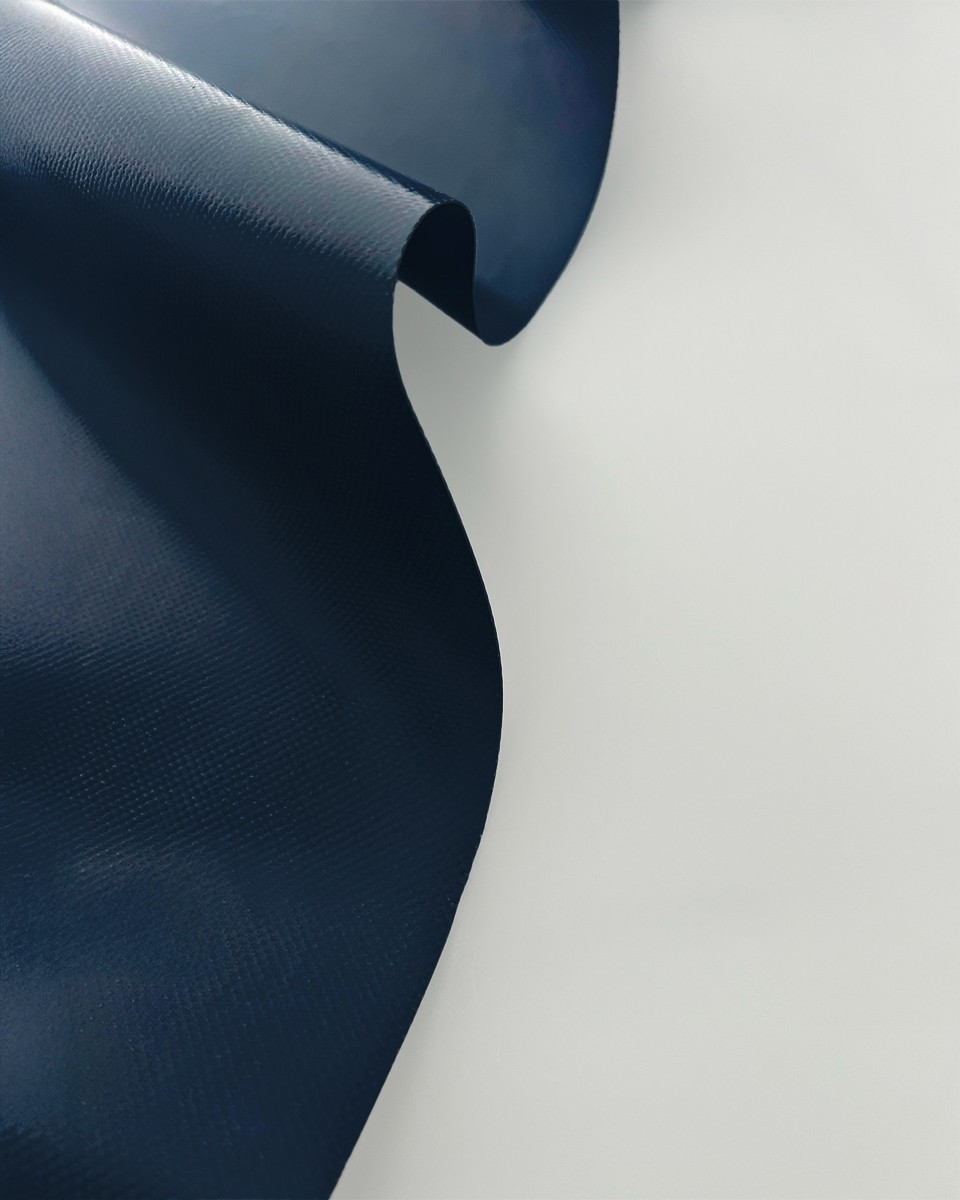Polyester-Tarpaulin-Gewebe 630 g/m² (919) Marineblau