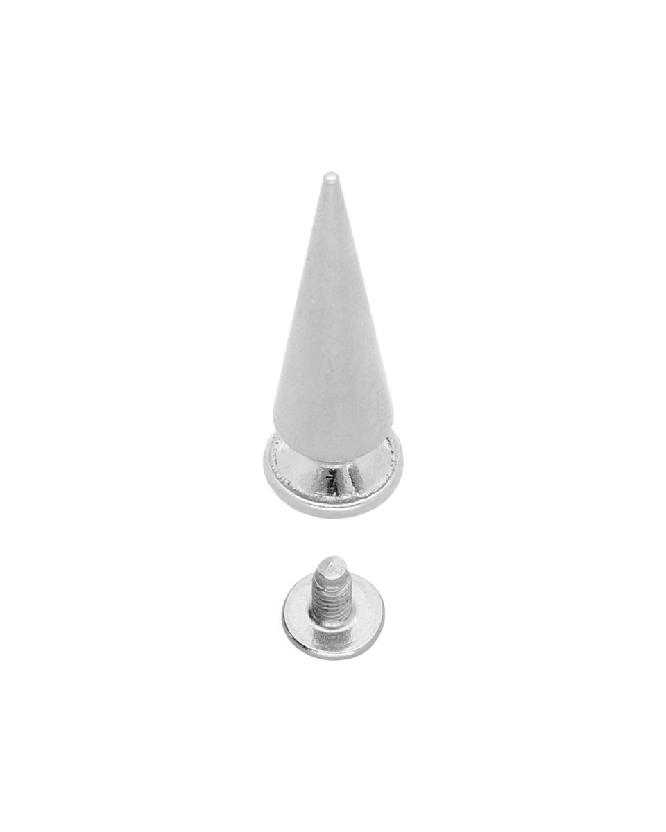 Ćwieki stożki metalowe 10/29 mm nikiel Ćwieki stożki metalowe 10/29 mm nikiel