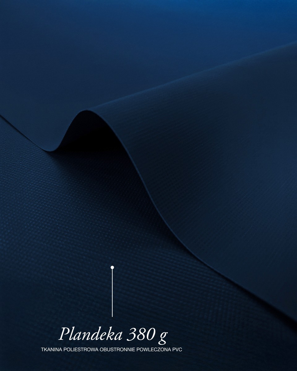 Polyester-Tarpaulin-Gewebe 380 g/m² (918) Blau Polyester-Tarpaulin-Gewebe 380 g/m² (918) Blau