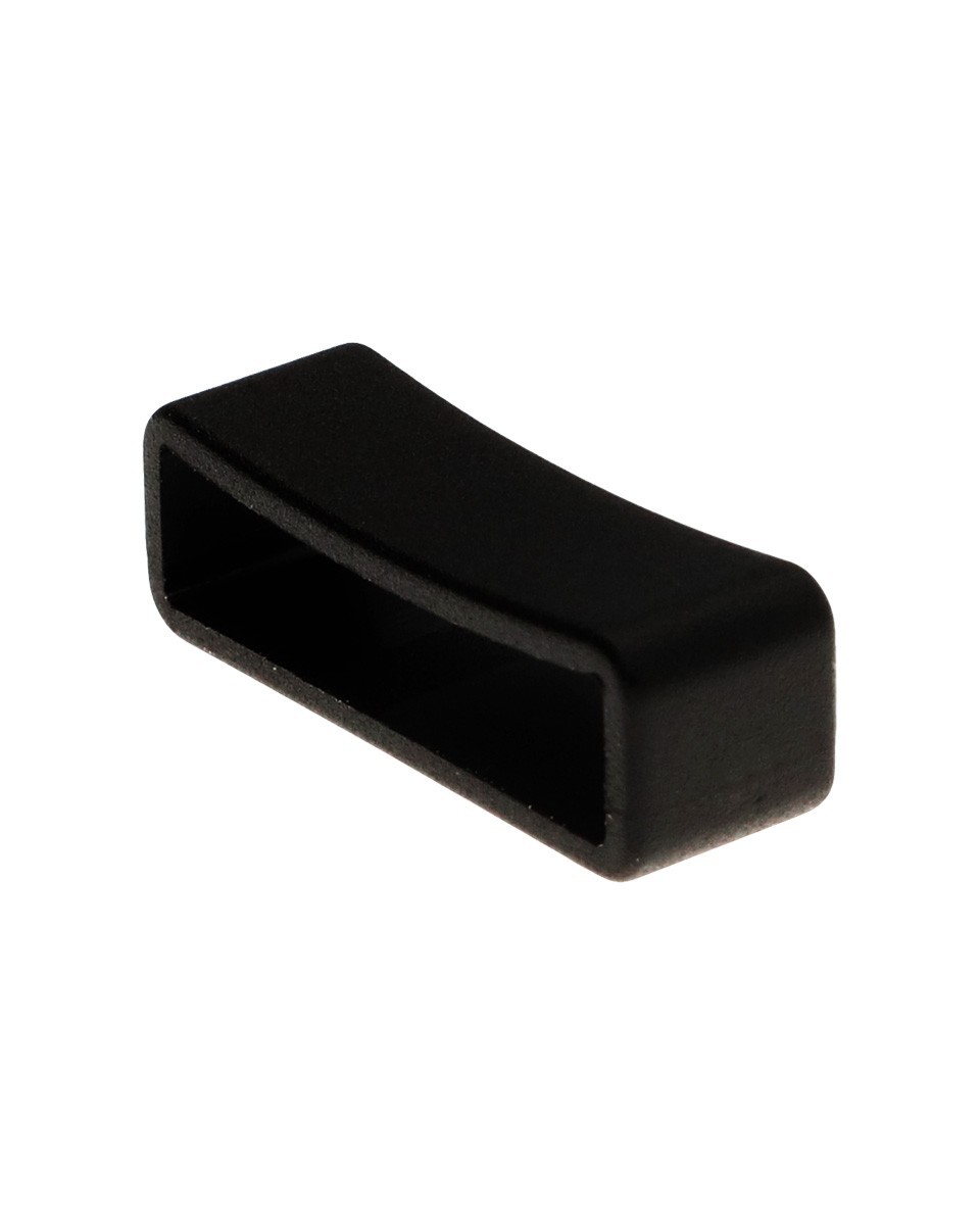 kunststoffschlaufe für band&nbsp27 mm schwarz  100 st.
