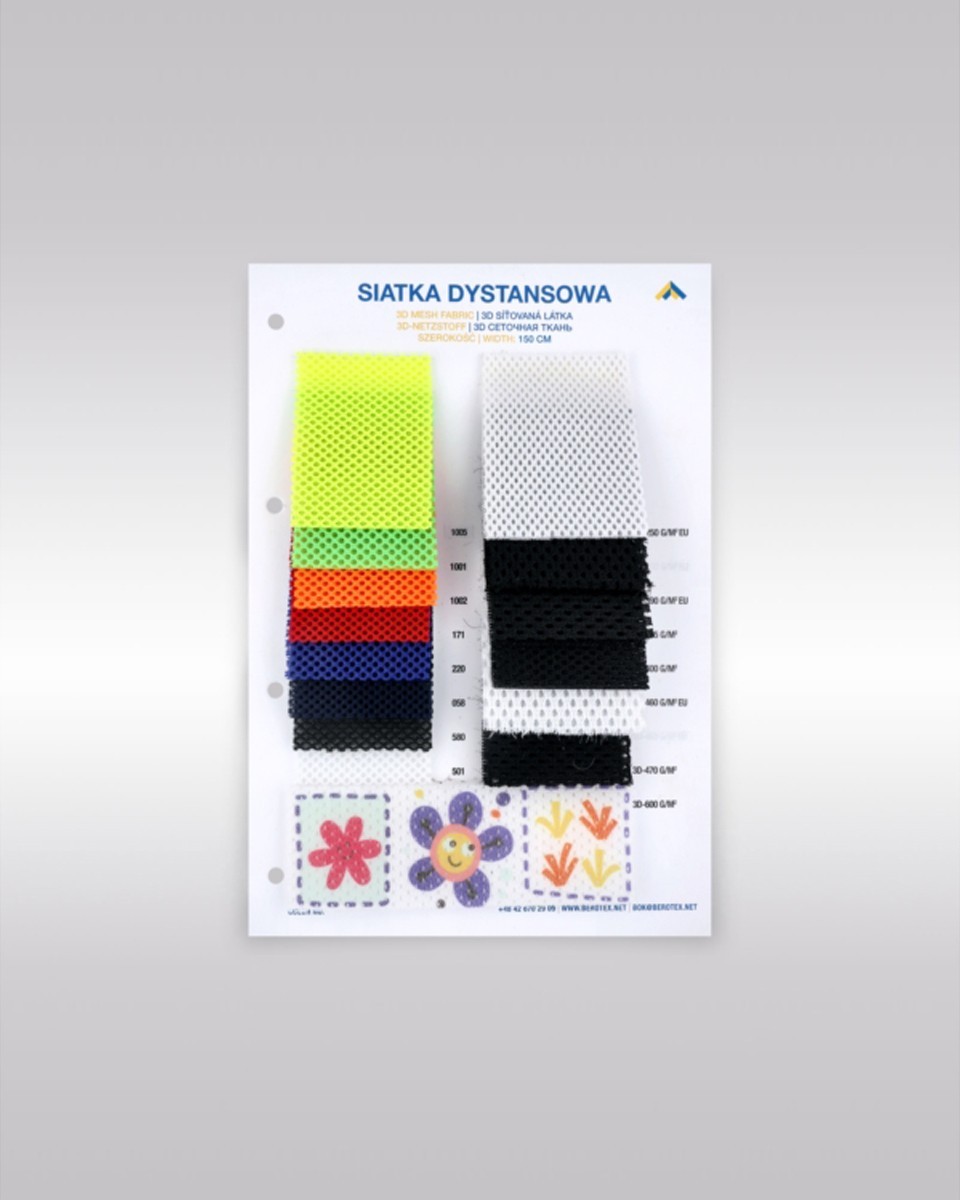 Produkt farbe distanznetze 3d