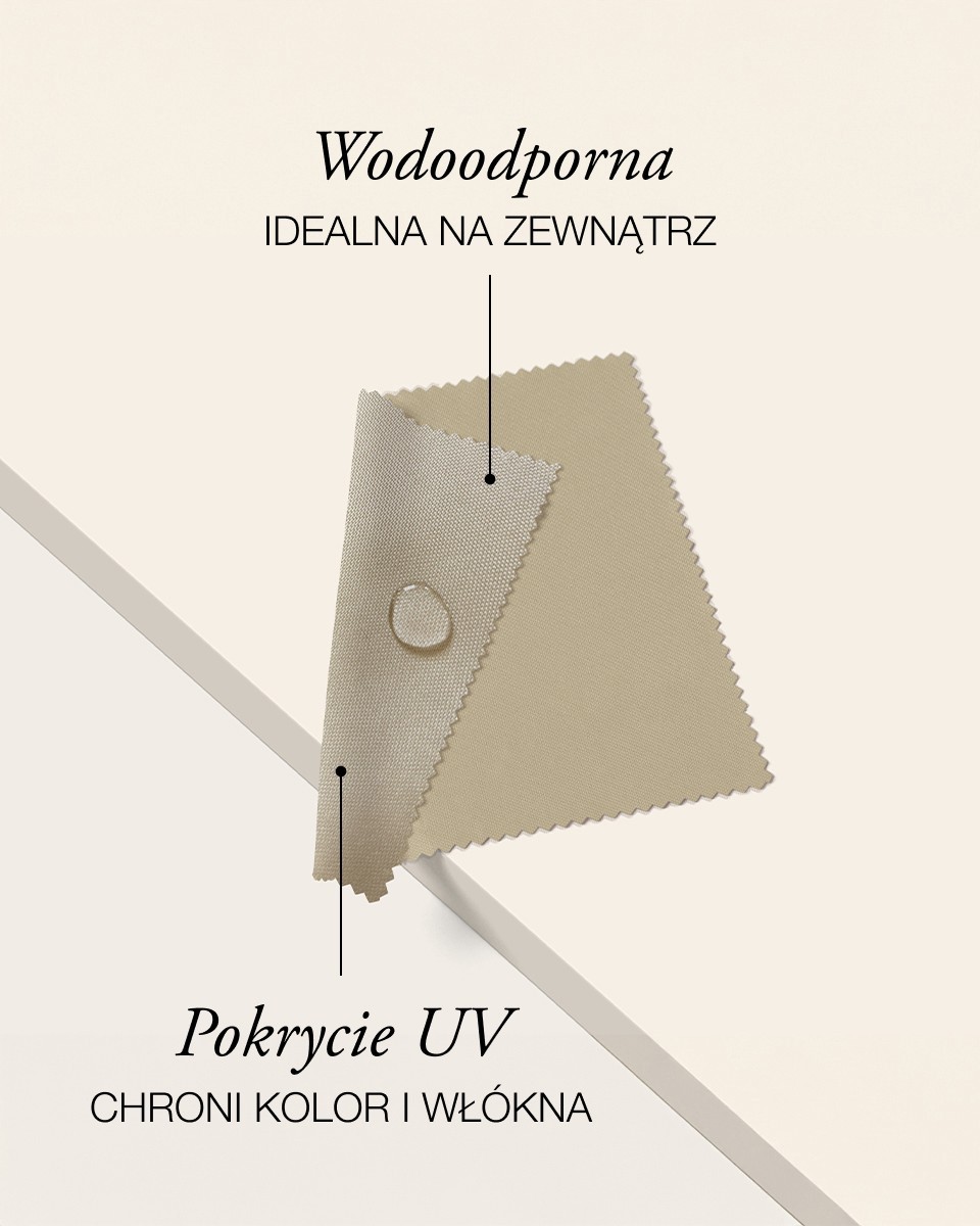 Tkanina wodoodporna Oxford 600D PU*2 UV (098) beżowa Tkanina wodoodporna Oxford 600D PU*2 UV (098) beżowa