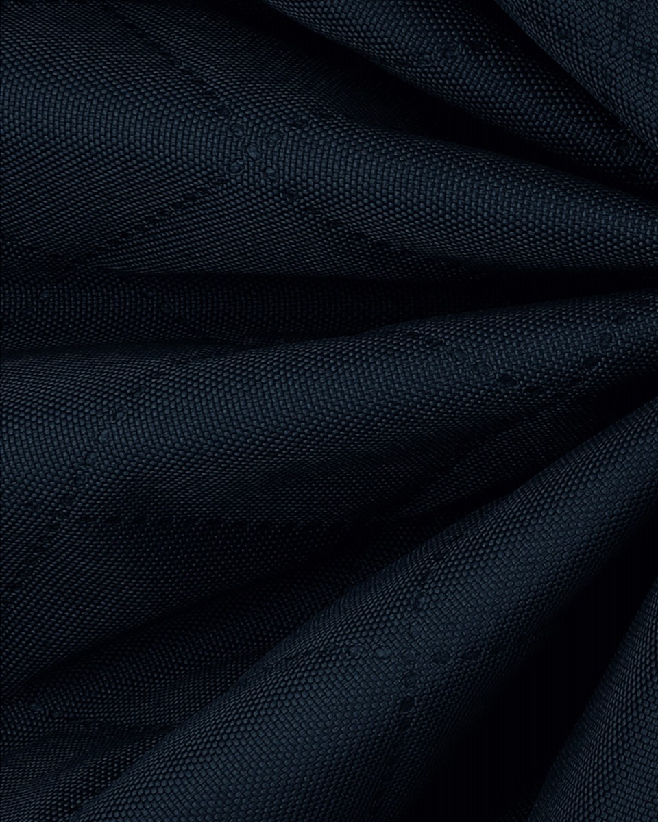 QUILTED POLYESTER FABRIC OXFORD 600D PU*5 WATERPROOF KARO (058) NAVY BLUE 160 CM QUILTED POLYESTER FABRIC OXFORD 600D PU*5 WATERPROOF KARO (058) NAVY BLUE 160 CM
