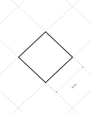 Tkanina Oxford pikowana wodoodporna 5x5 karo (098) beżowy