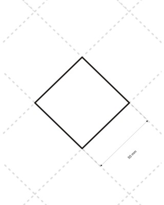 Tkanina Oxford pikowana wodoodporna 5x5 karo (101) jasnobeżowa