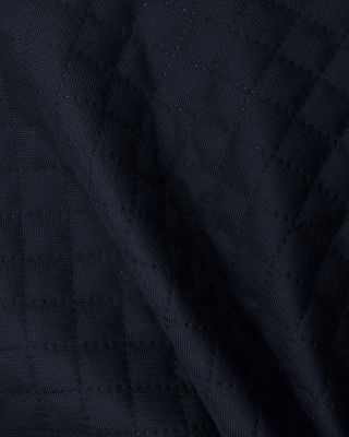 Polyester-steppstoff 600d pu-beschichtet karo dunkelblau 160 cm