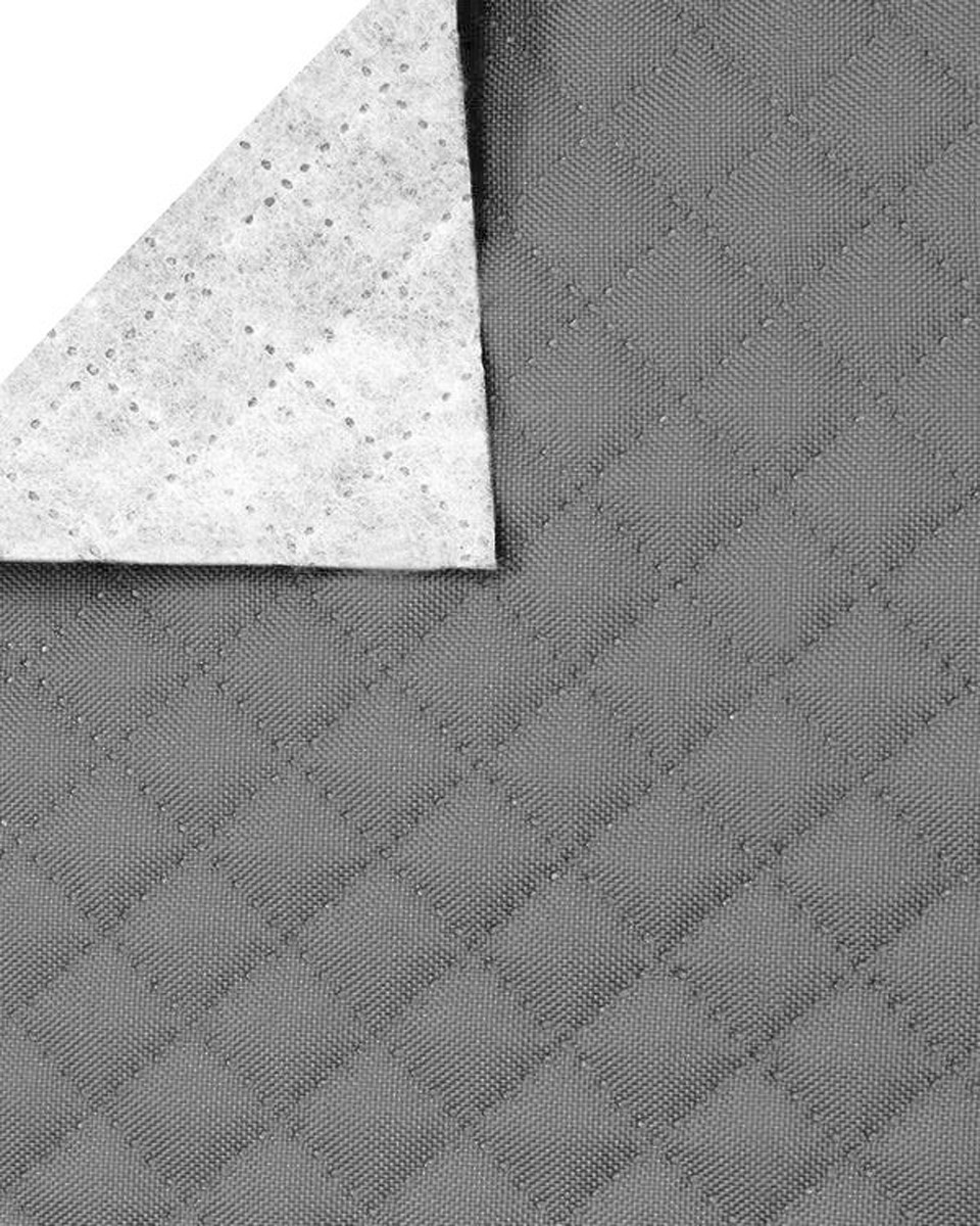Polyester-steppstoff 600d pu-beschichtet karo grau 160 cm Polyester-steppstoff 600d pu-beschichtet karo grau 160 cm