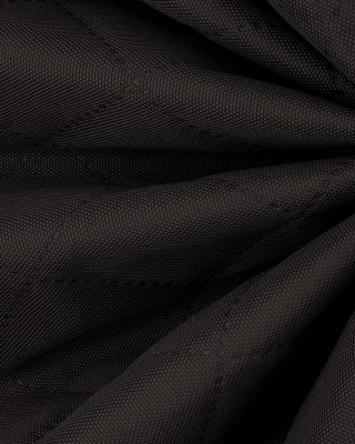 POLYESTER-STEPPSTOFF 600D PU-BESCHICHTET KARO (141) DUNKELBRUN 160 CM