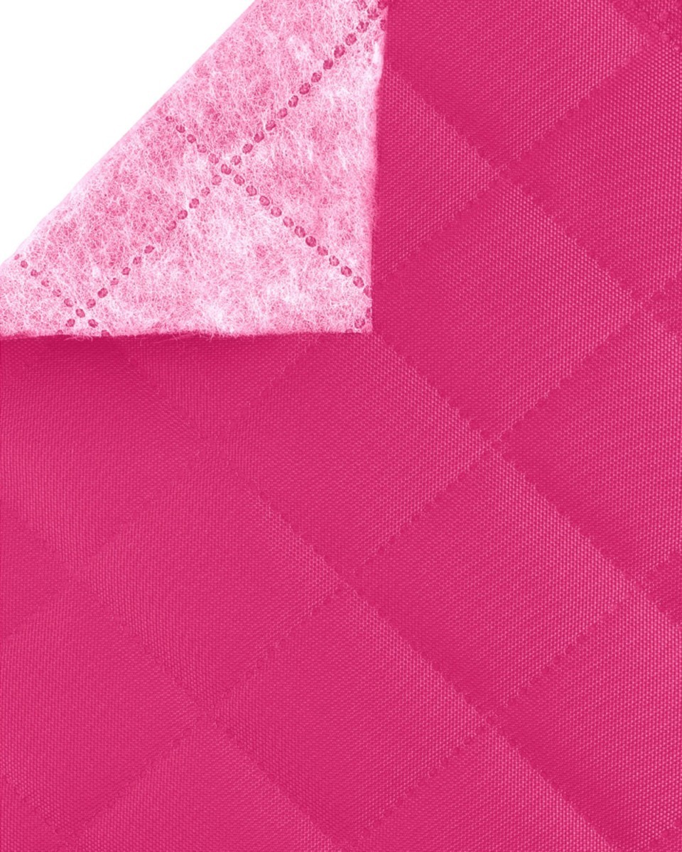 POLYESTER-STEPPSTOFF 600D PU-BESCHICHTET KAROROSA 160 CM 25LM POLYESTER-STEPPSTOFF 600D PU-BESCHICHTET KAROROSA 160 CM 25LM