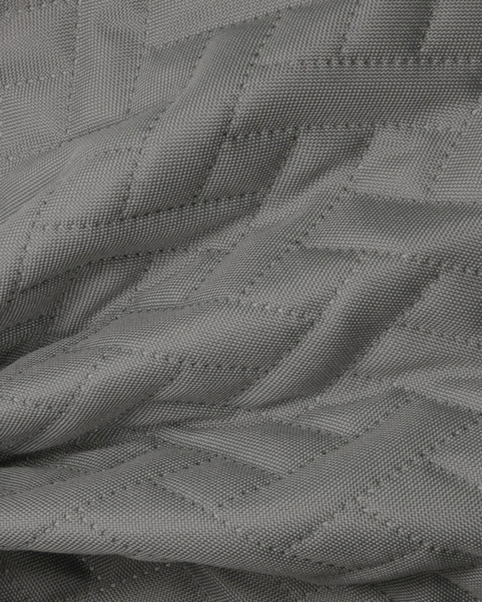 Polyester-steppstoff 600d pu-beschichtet premium grau 160 cm 1 lm