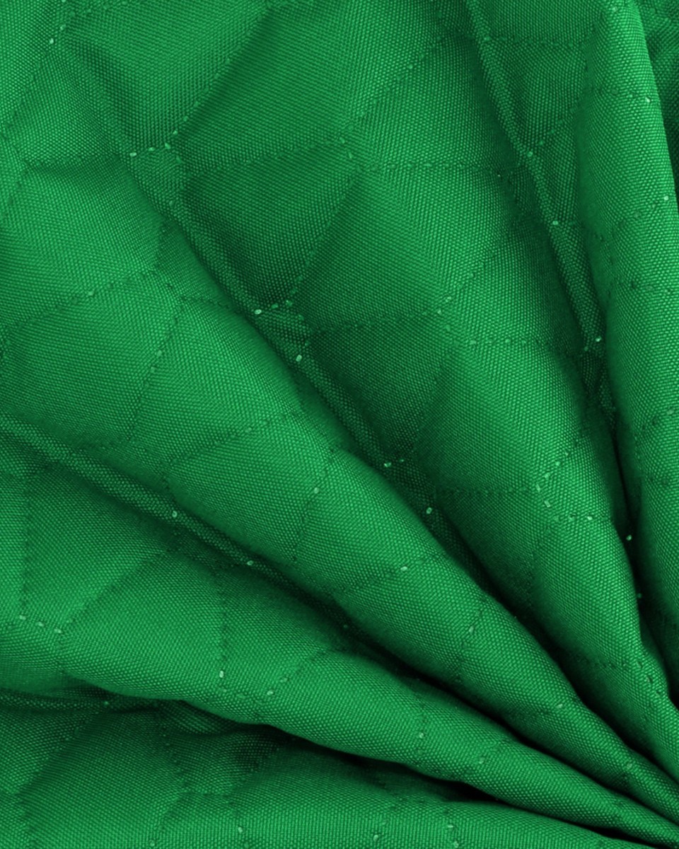 Quilted polyester fabric Oxford 600d pu*2 waterproof (084) green 160 cm Quilted polyester fabric Oxford 600d pu*2 waterproof (084) green 160 cm