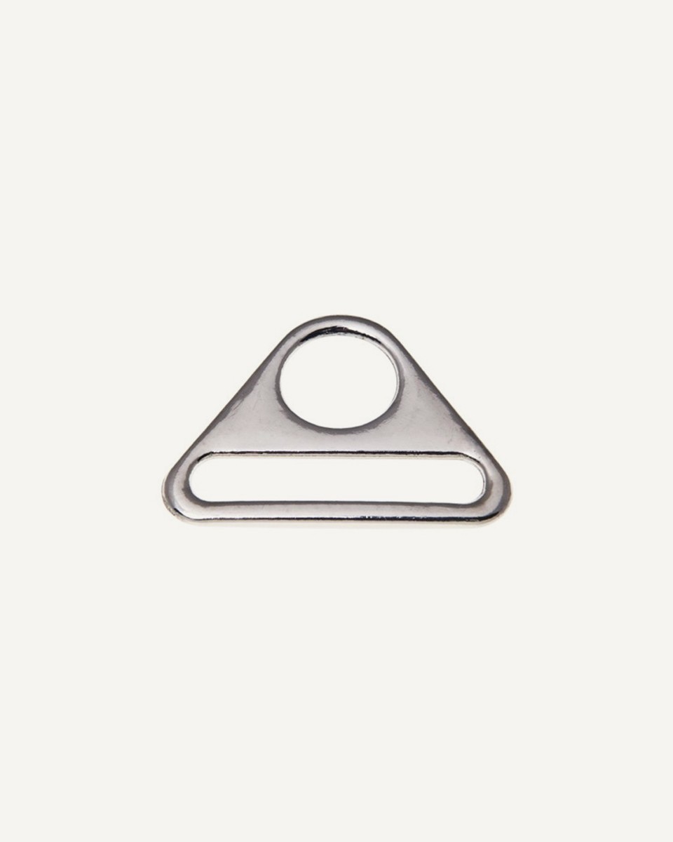 METAL TRIANGLE 38/35 MM NICKEL CAST 100 PCS