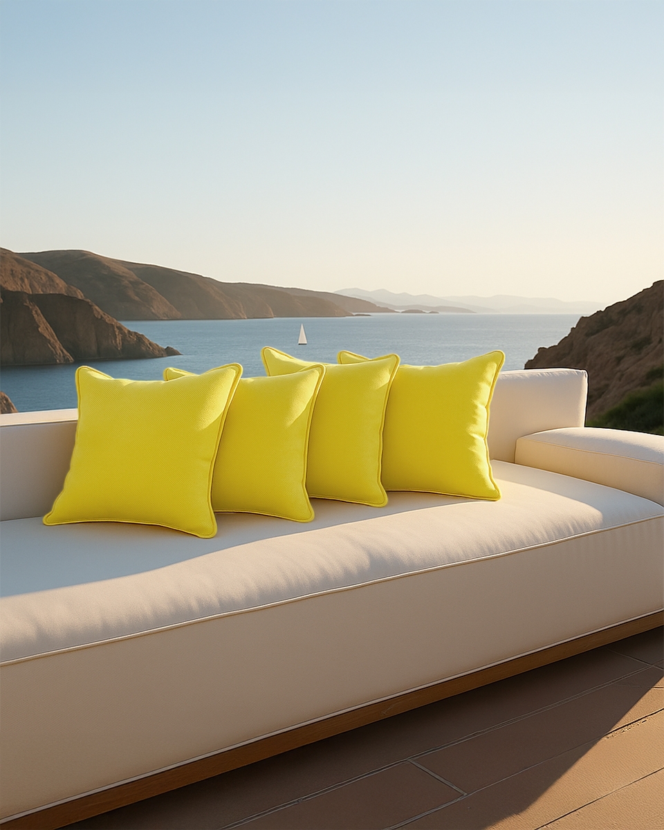 Polyester Oxford Fabric 500D PU (050) lemon Polyester Oxford Fabric 500D PU (050) lemon