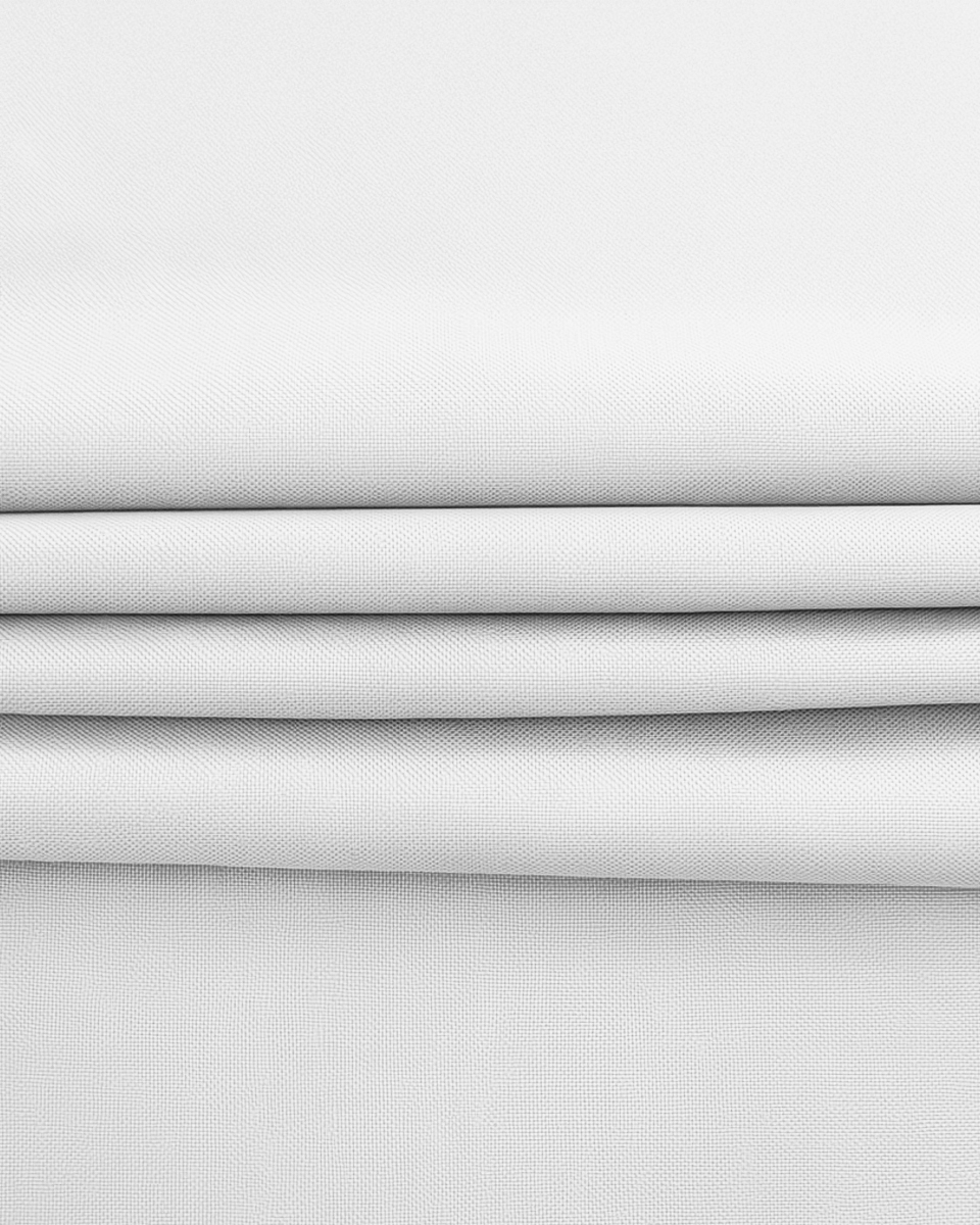 Полиэстеровая ткань Oxford 500D PU (501) белый Полиэстеровая ткань Oxford 500D PU (501) белый