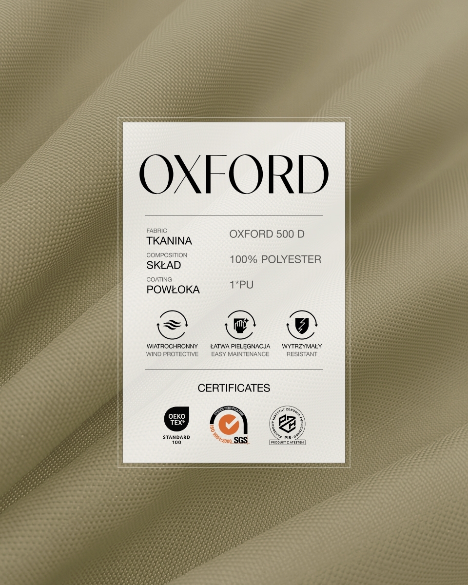Полиэстеровая ткань Oxford 500D PU (573) тёмно-бежевая Полиэстеровая ткань Oxford 500D PU (573) тёмно-бежевая