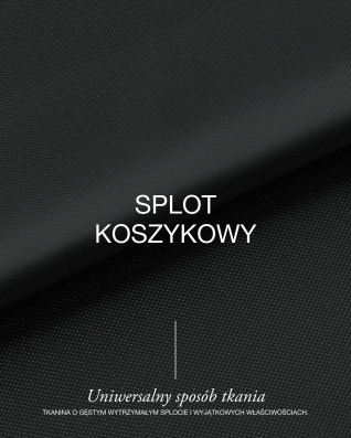 Tkanina poliestrowa Oxford 500D PU (580) czarna