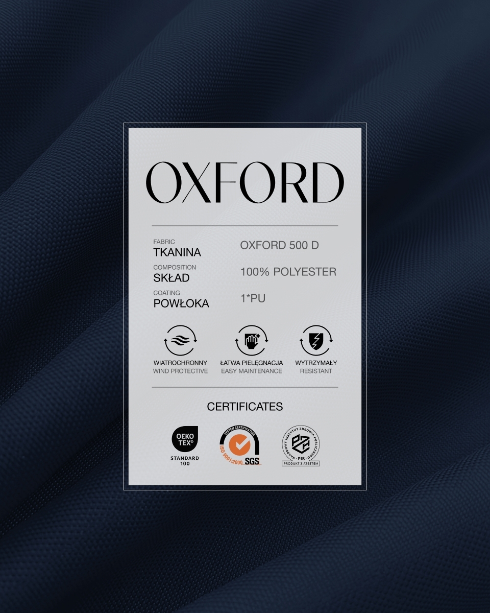 Polyester-Oxford-Stoff 500D PU (919) Marineblau Polyester-Oxford-Stoff 500D PU (919) Marineblau