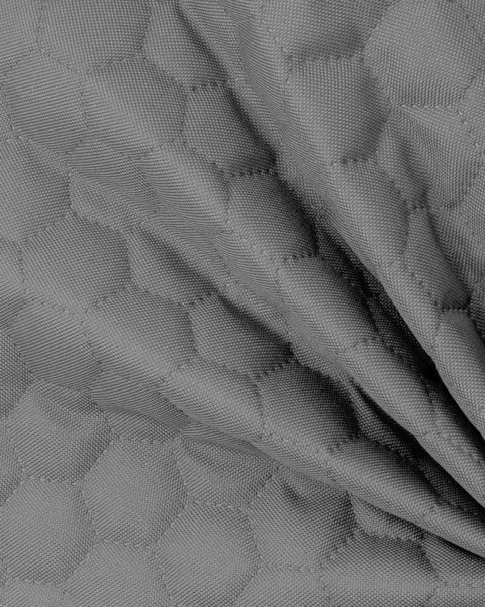Polyester-steppstoff 600d pu-beschichtet bienenwabe grau 160 cm 1 lm Polyester-steppstoff 600d pu-beschichtet bienenwabe grau 160 cm 1 lm
