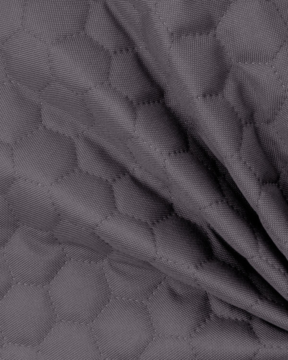 Quilted polyester fabric Oxford 600d pu*2 waterproof honeycomb (155) grey 160 cm Quilted polyester fabric Oxford 600d pu*2 waterproof honeycomb (155) grey 160 cm