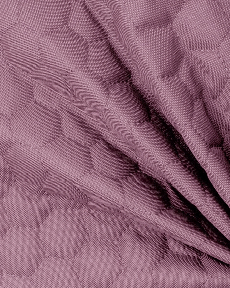 Quilted polyester fabric Oxford 600d pu*2 waterproof honeycomb (244) violet 160 cm 1 mb