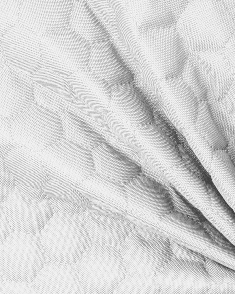 Polyester-steppstoff 600d pu-beschichtet bienenwabe weiß 160 cm Polyester-steppstoff 600d pu-beschichtet bienenwabe weiß 160 cm