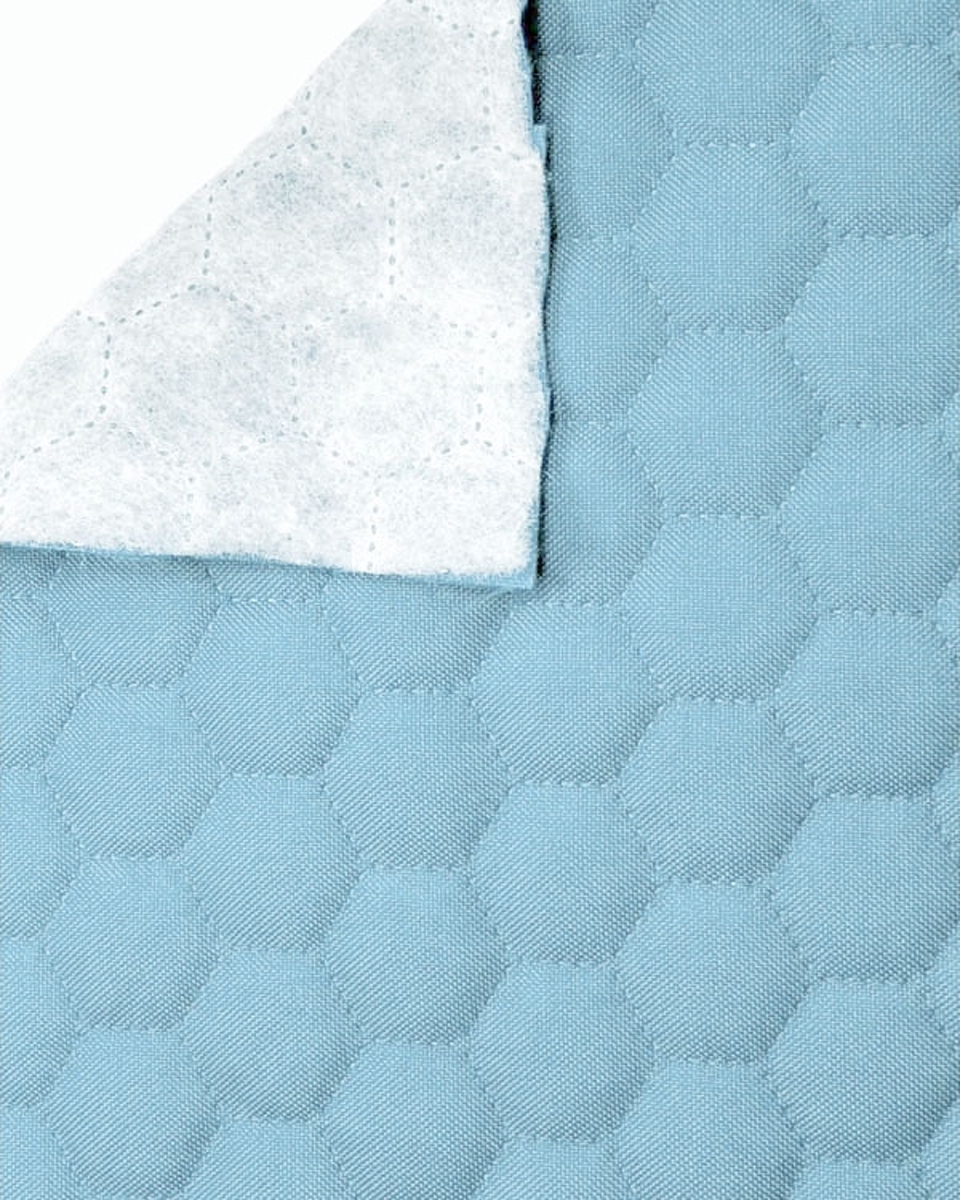 Polyester-steppstoff 600d pu-beschichtet bienenwabe blau 160 cm Polyester-steppstoff 600d pu-beschichtet bienenwabe blau 160 cm