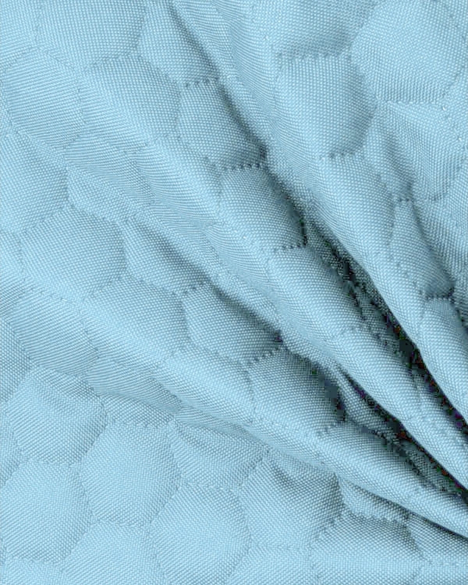 Quilted polyester fabric Oxford 600d pu*2 waterproof honeycomb (546) blue 160 cm Quilted polyester fabric Oxford 600d pu*2 waterproof honeycomb (546) blue 160 cm