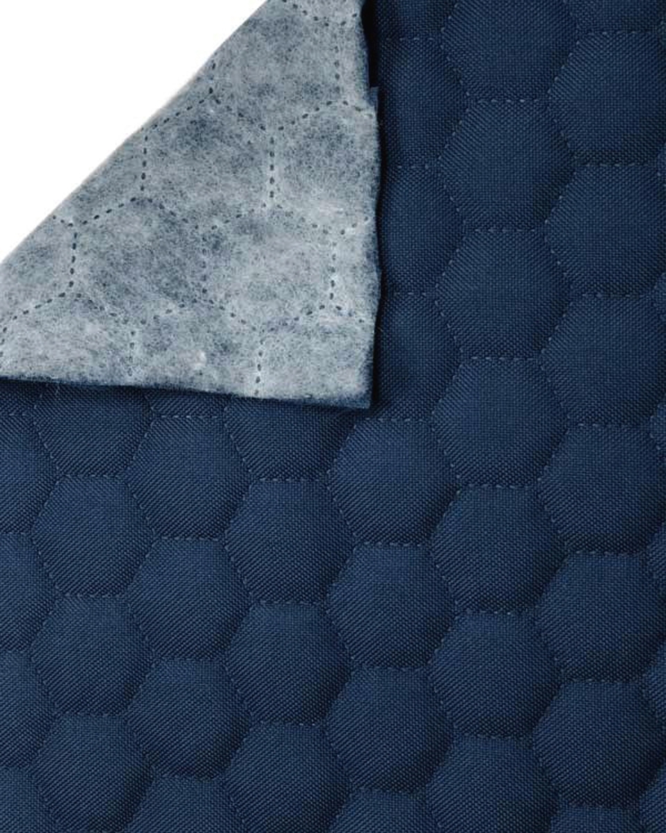 Polyester-steppstoff 600d pu-beschichtet bienenwabe marineblau 160 cm Polyester-steppstoff 600d pu-beschichtet bienenwabe marineblau 160 cm