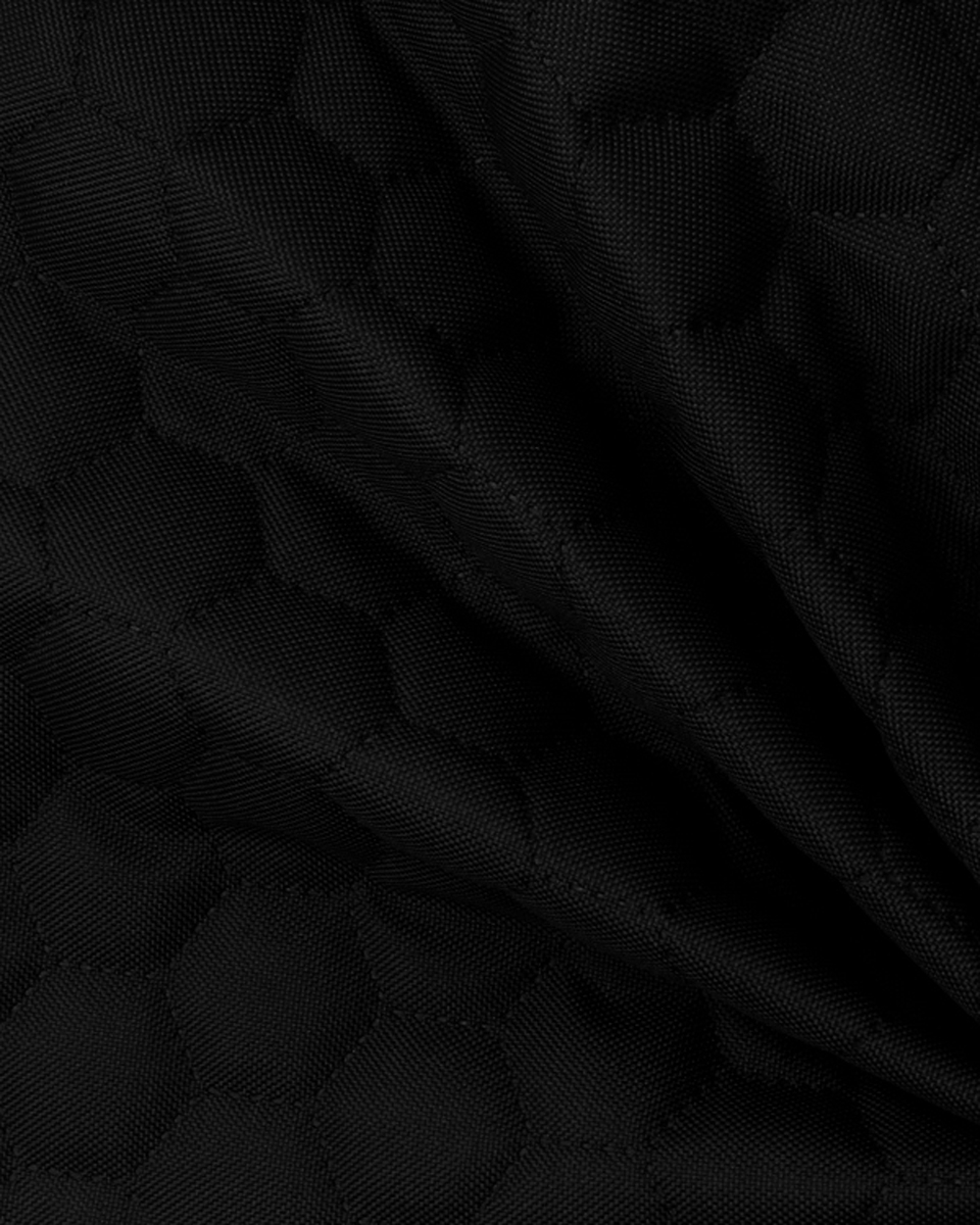 Polyester-steppstoff 600d pu-beschichtet bienenwabe schwarz 160 cm Polyester-steppstoff 600d pu-beschichtet bienenwabe schwarz 160 cm