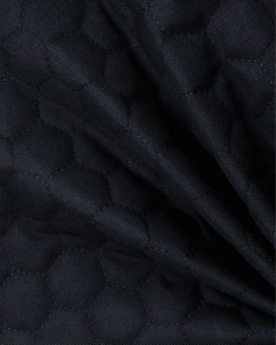 QUILTED POLYESTER FABRIC OXFORD 600D PU*2 WATERPROOF HONEYCOMB (919) NAVY BLUE 160 CM QUILTED POLYESTER FABRIC OXFORD 600D PU*2 WATERPROOF HONEYCOMB (919) NAVY BLUE 160 CM