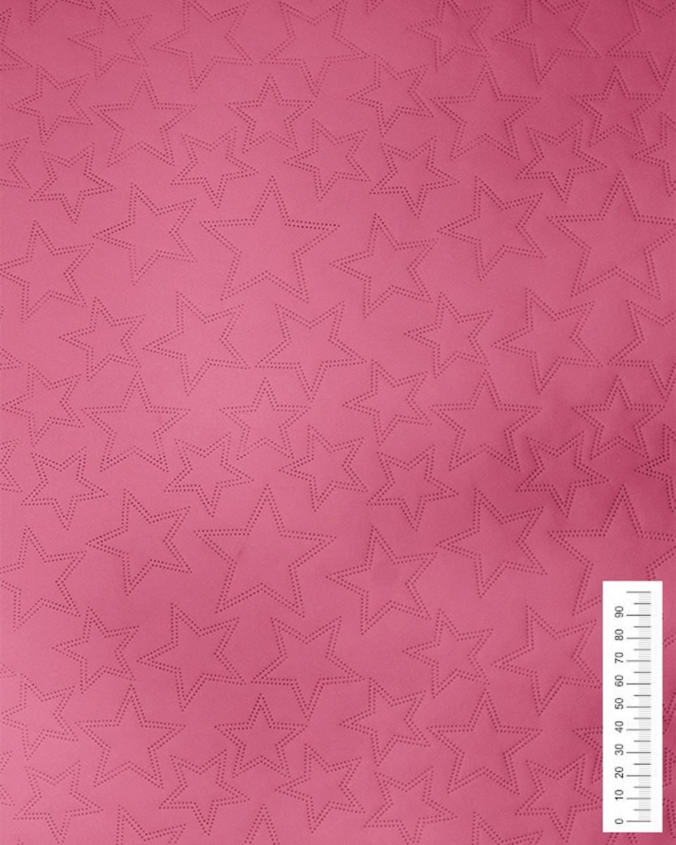 IMITATION QUILTED LEATHER STARS DARK PINK 140 CM 1 MB IMITATION QUILTED LEATHER STARS DARK PINK 140 CM 1 MB
