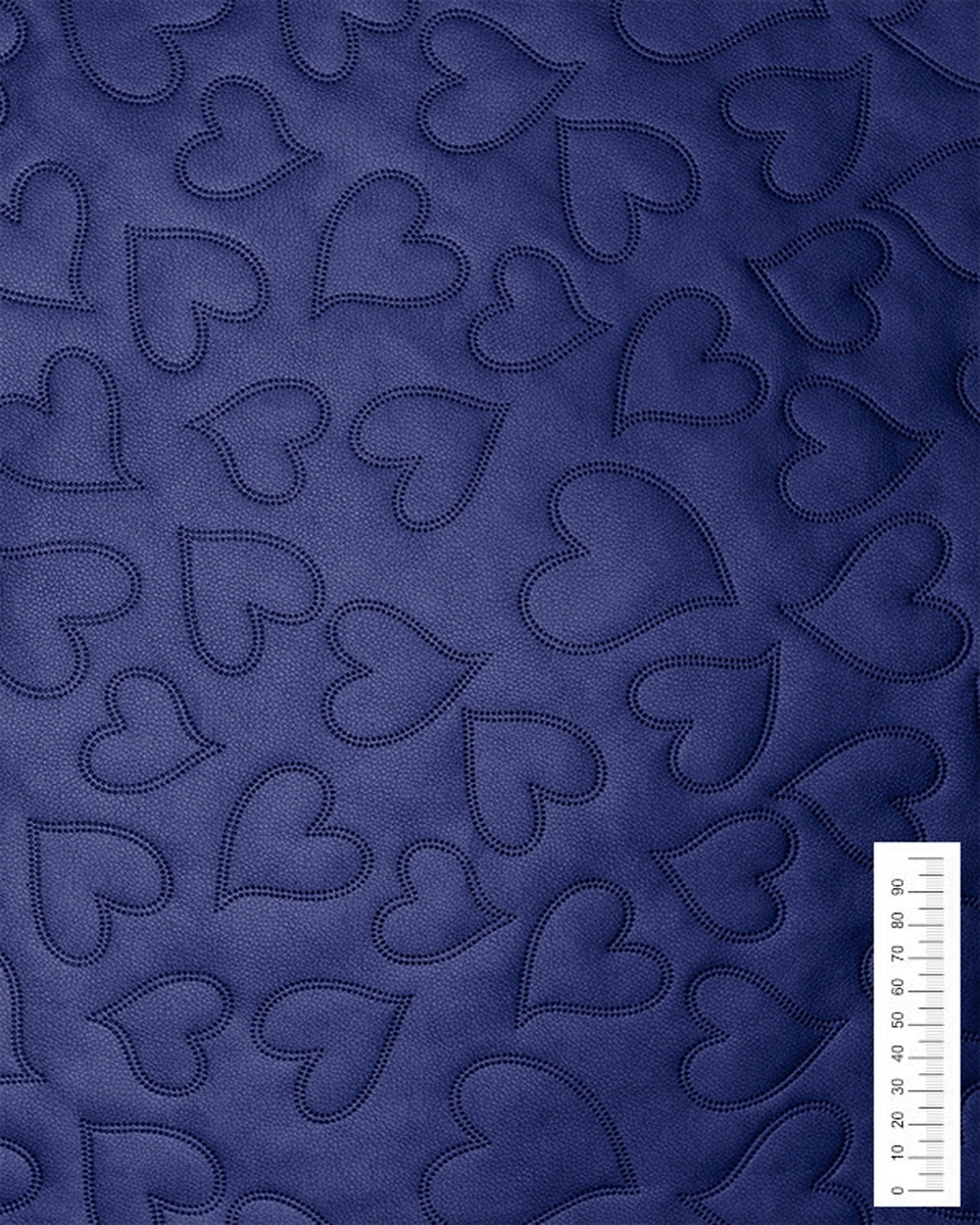IMITATION QUILTED LEATHER HEARTS RED 140 CM 1 MB IMITATION QUILTED LEATHER HEARTS RED 140 CM 1 MB