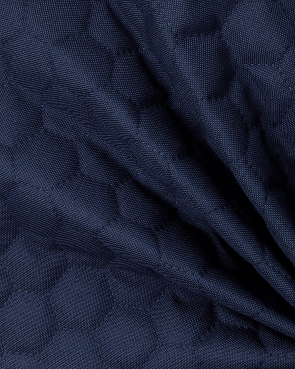Quilted polyester fabric Oxford 600d pu*2 waterproof honeycomb (058) navy blue 160 cm Quilted polyester fabric Oxford 600d pu*2 waterproof honeycomb (058) navy blue 160 cm