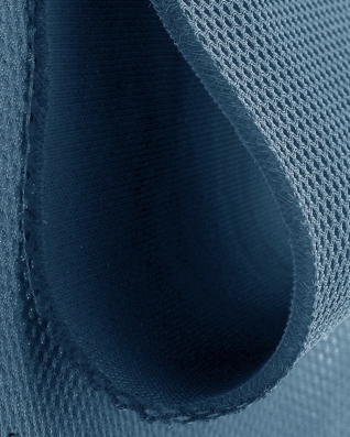 KNITTED MESH BLUE 210 G/M2 150 CM 25 MB