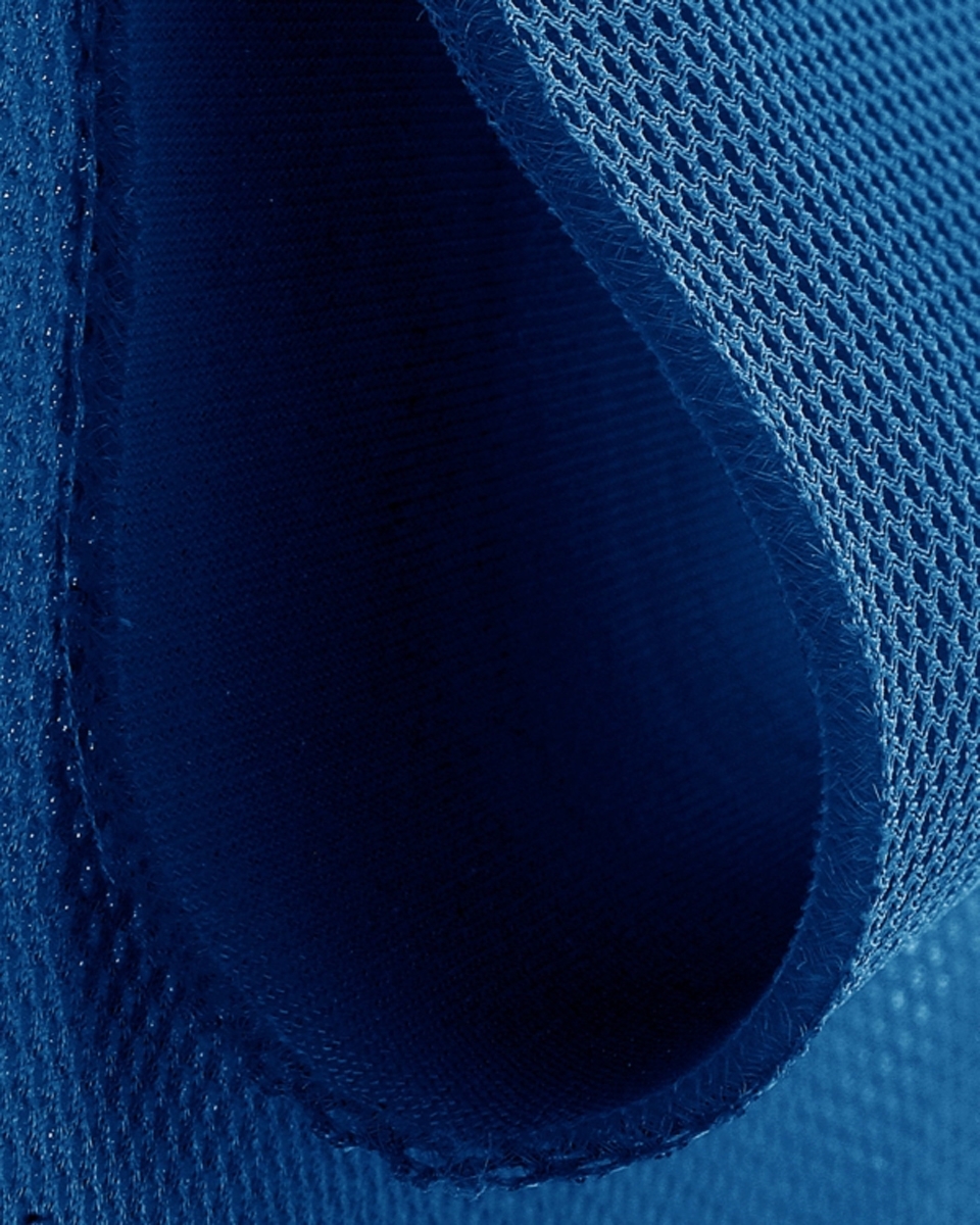 KNITTED MESH DARK BLUE 210 G/M2 150 CM 25 MB