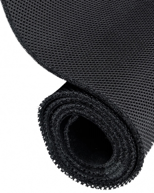 KNITTED MESH 3D&nbspBLACK 400    G/M2 145&nbspCM