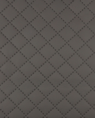 IMITATION QUILTED LEATHER STARS GREY 140 CM 1 MB