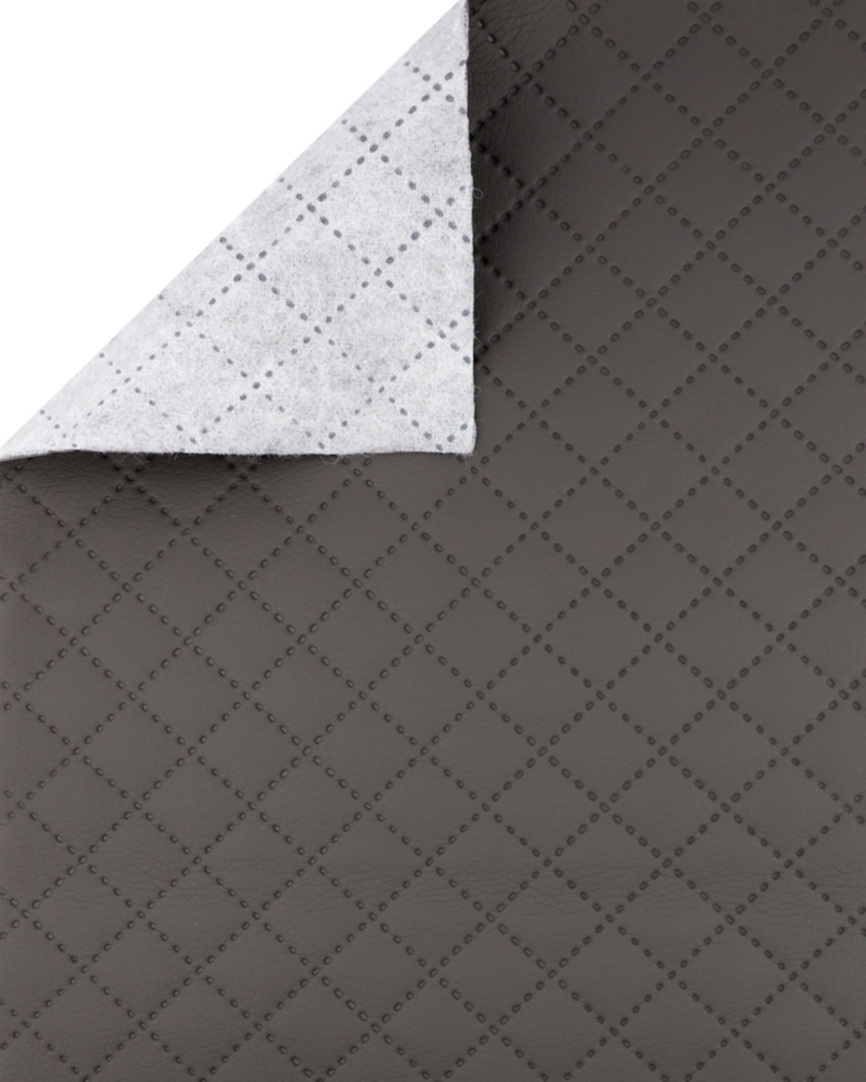 IMITATION QUILTED LEATHER STARS GREY 140 CM 1 MB IMITATION QUILTED LEATHER STARS GREY 140 CM 1 MB